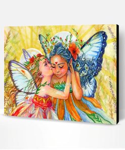 Butterfly Fairies Paint By Number