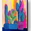 Cactus Plants Pots Paint By Number