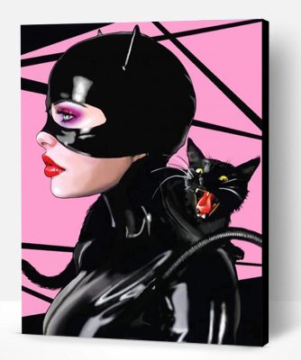 Catwoman Hero Paint By Number