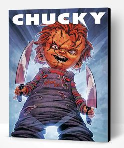 Chucky Doll Paint By Number