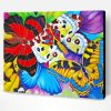 Colorful Butterflies Art Paint By Number