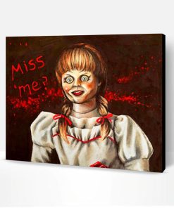 Creepy Annabelle Paint By Number
