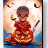 Creepy Sam Trick R Treat Paint By Number