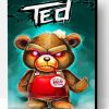 Creepy Teddy Bear Paint By Number
