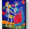 Dancing Skulls Paint By Number