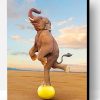 Elephant Balancing Paint By Number