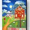 Folk Farm Art Paint By Number