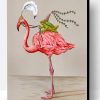 Frog And Flamingo Paint By Number