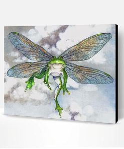Frog With Wings Paint By Number