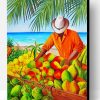 Fruits Seller Paint By Number
