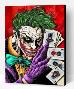 Joker Comic Paint By Number