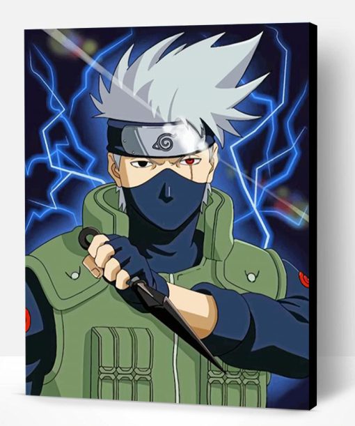 Kakashi Hatake Naruto Paint By Number