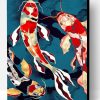 Metalic Koi Fish Art Paint By Number