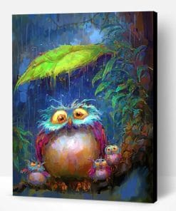 Owls Art Paint By Number