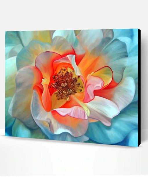 Peony Flower Art Paint By Number