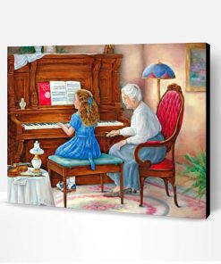 Piano Lesson Paint By Number