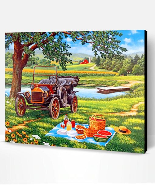 Picnic Time Paint By Number