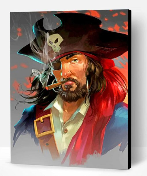 Pirate Art Paint By Number