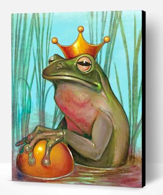 Prince Frog Paint By Number