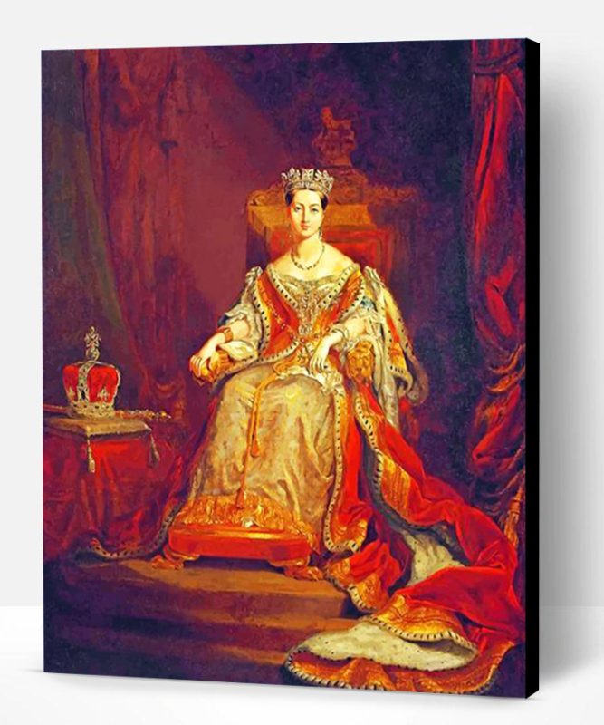 Queen Victoria Paint By Number