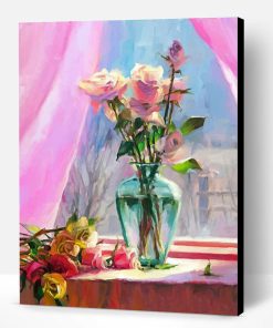 Roses Glass Paint By Number