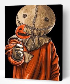 Sam Trick R Treat Halloween Paint By Number