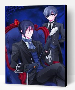 Sebastian And Ciel Paint By Number