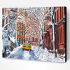 Snow New York City Paint By Number