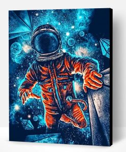 Space Astronaut Paint By Number