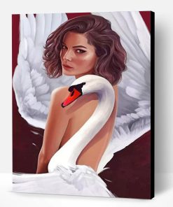 Swan Lady Paint By Number