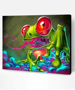 The Frog Art Paint By Number