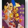 The Simpsons Halloween Paint By Number