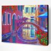 Venice Canal Bridge Paint By Number