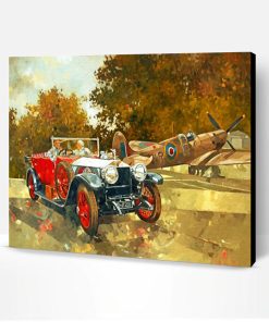 Vintage Car Paint By Number