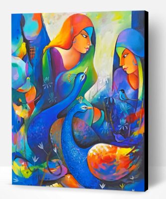 Abstract Women Paint By Number