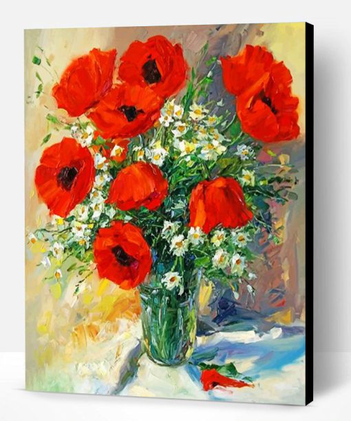 Aesthetic Poppies Paint By Number