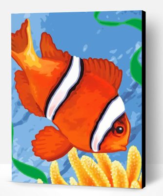 Aesthetic Clown Fish Paint By Number