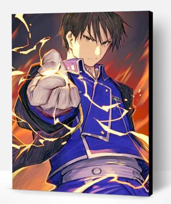 Roy Mustang Paint By Number