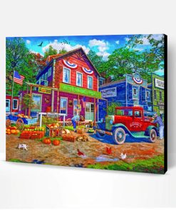 American General Store Paint By Number