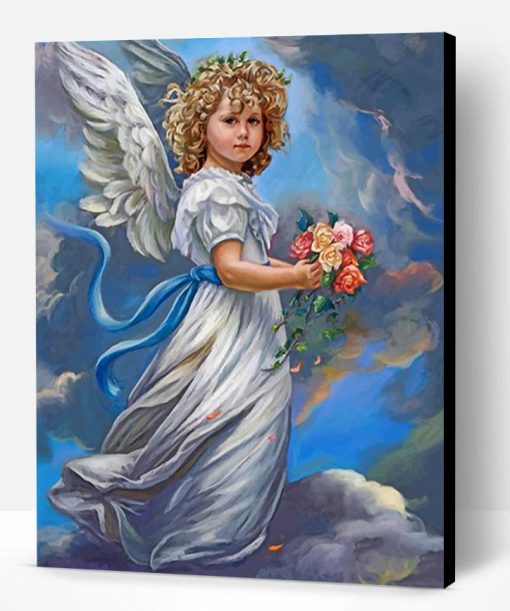 Angel Girl Paint By Number