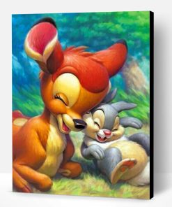 Bambi And Thumper Paint By Number