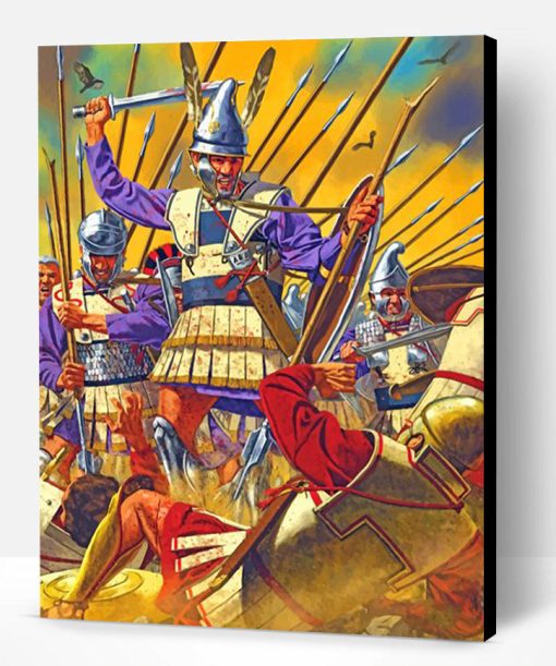 Battle Of Gabiene Paint By Number