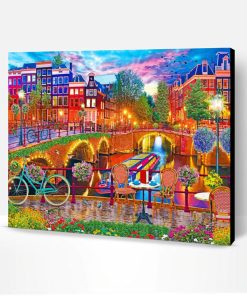 Beautiful Amsterdam Paint By Number