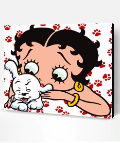 Betty Boop And Her Pet Paint By Number