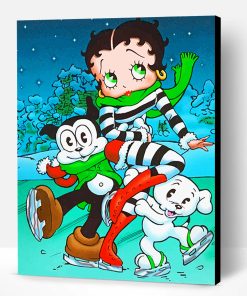 Betty Boop Paint By Number