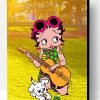 Betty Boop Playing Music Paint By Number