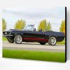 Black Ford 1967 GT 500 Paint By Number
