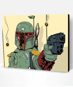 Boba Fett Paint By Number