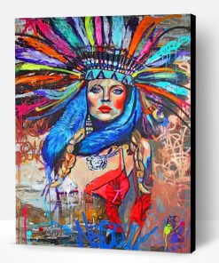 Bohemian Woman Paint By Number