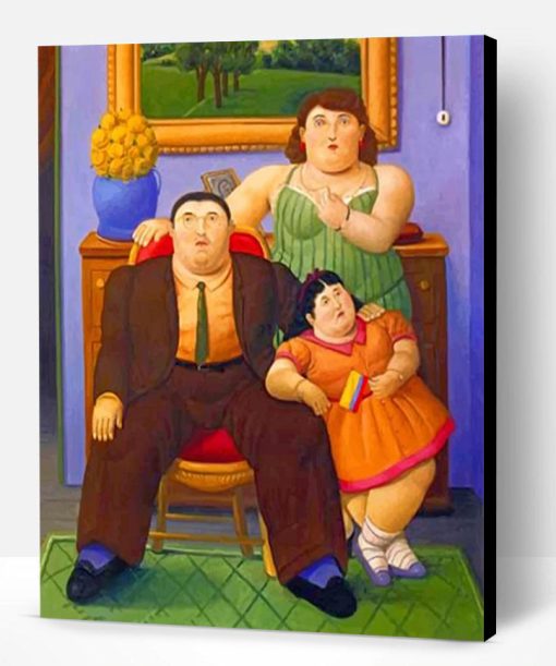 Fat Family Paint By Number